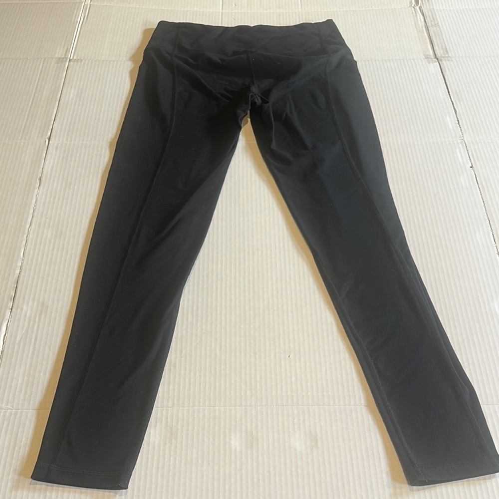Victoria’s Secret Sport VSX Black Leggings with inside pocket and pull string - Picture 8 of 9